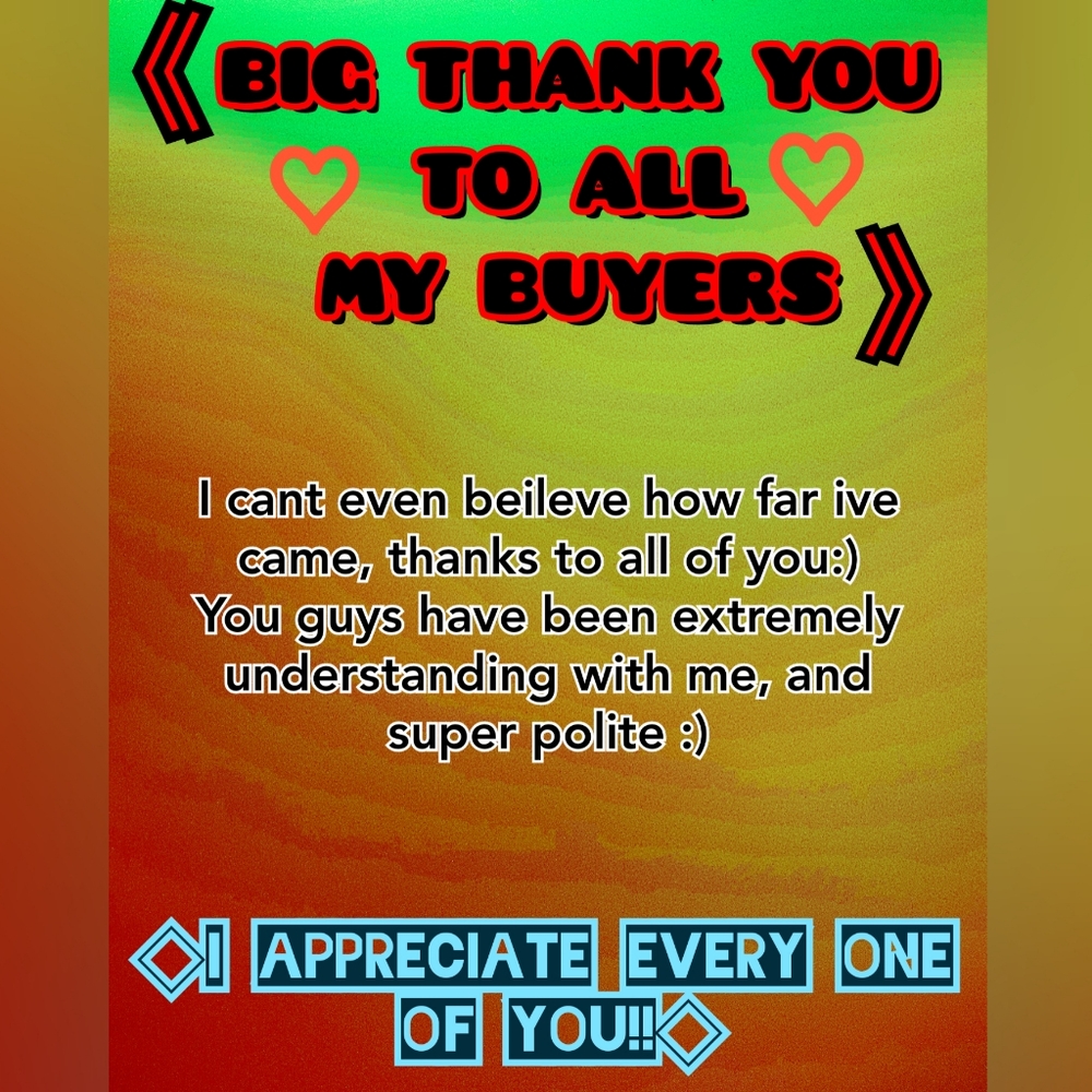 ♡♡!!THANK YOU GUYS!!♡♡